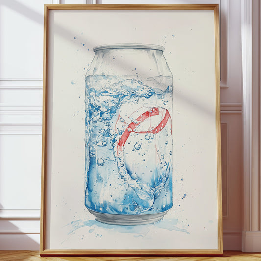 Summer Bubbles Dance In Glass