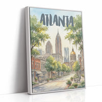 Atlanta in Watercolor