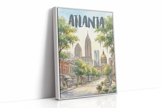 Atlanta in Watercolor
