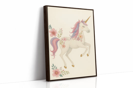Blossom Mane Unicorn in Dreamy Pastels