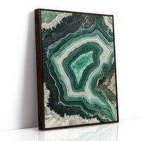 Emerald Geode Depths
