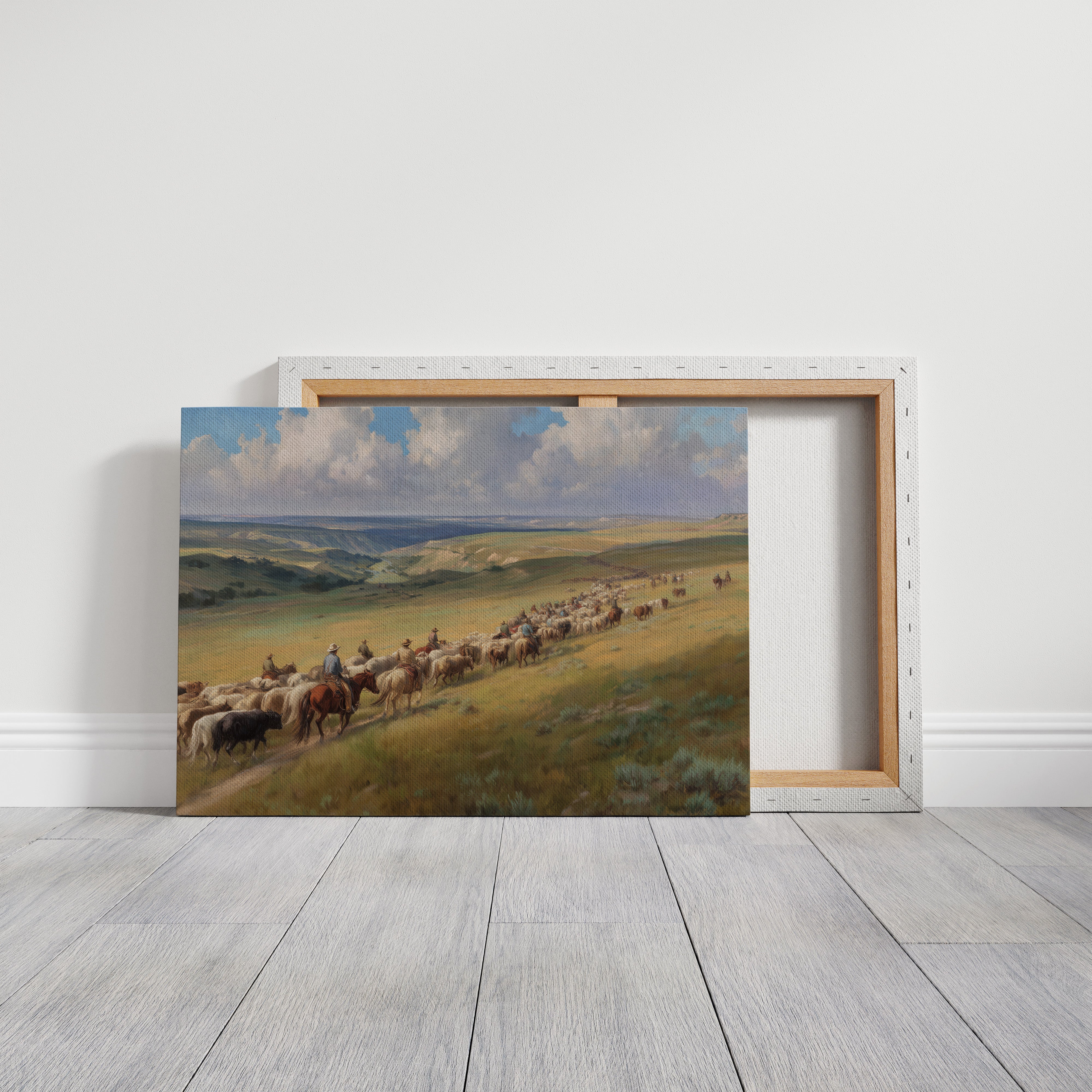 Nomadic Journey Across Endless Plains