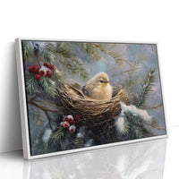 Winter Songbird Finds Sacred Rest