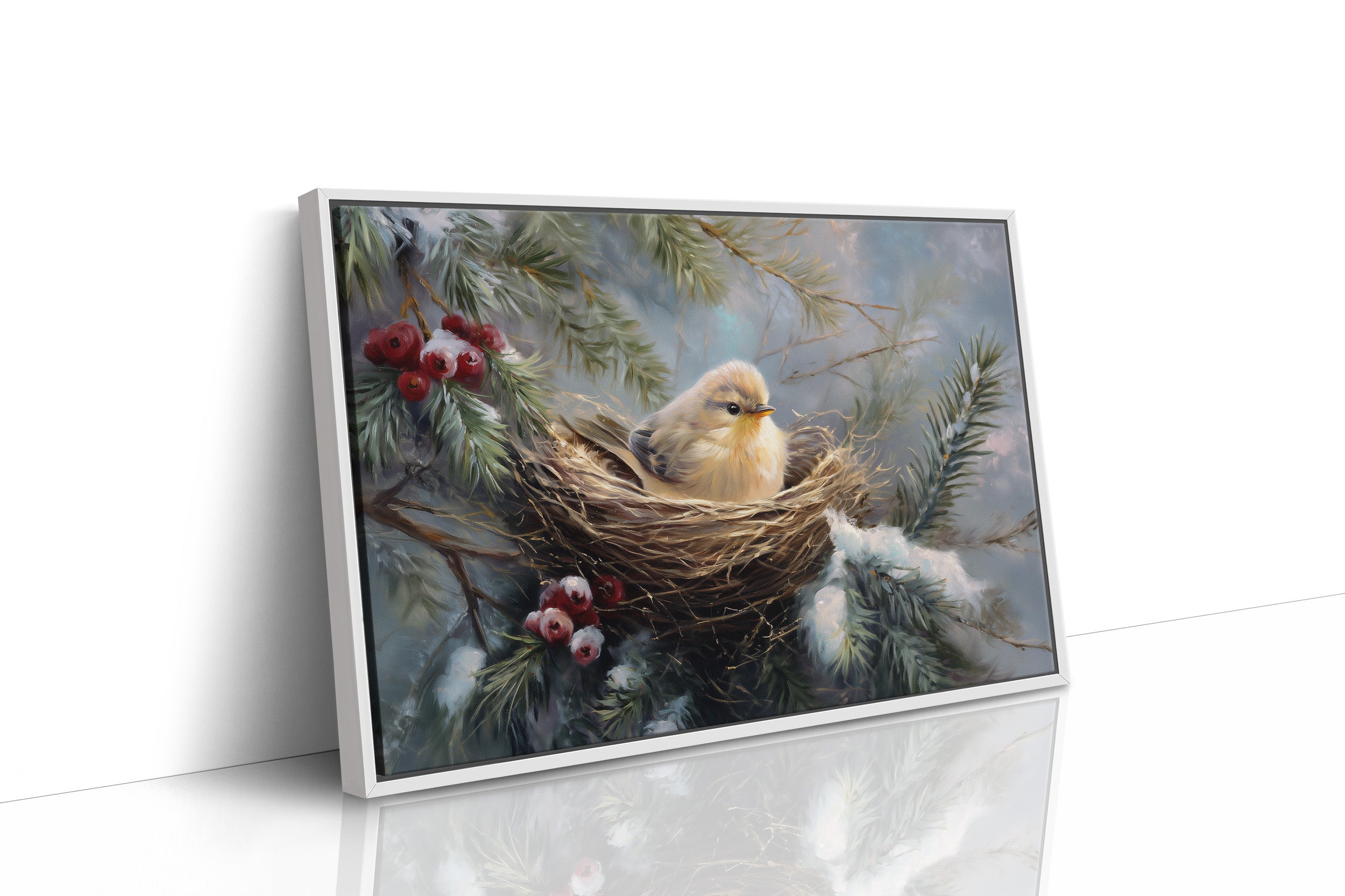 Winter Songbird Finds Sacred Rest