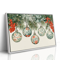 Painted Glass, Winter Berries