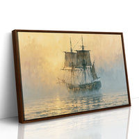 Tall Ship at Golden Dawn