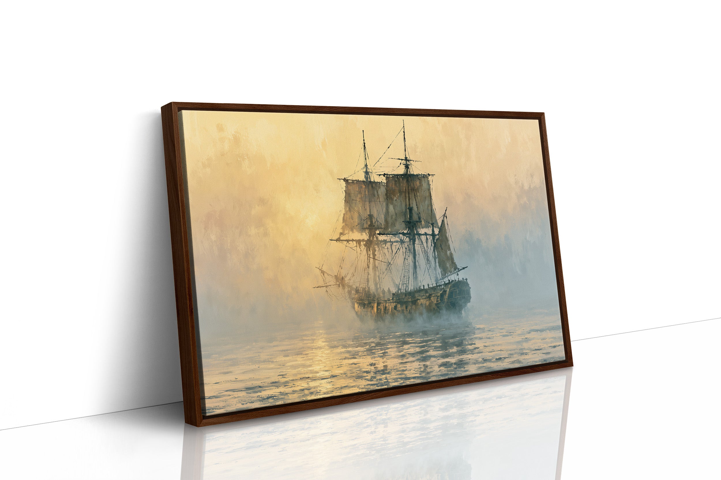 Tall Ship at Golden Dawn