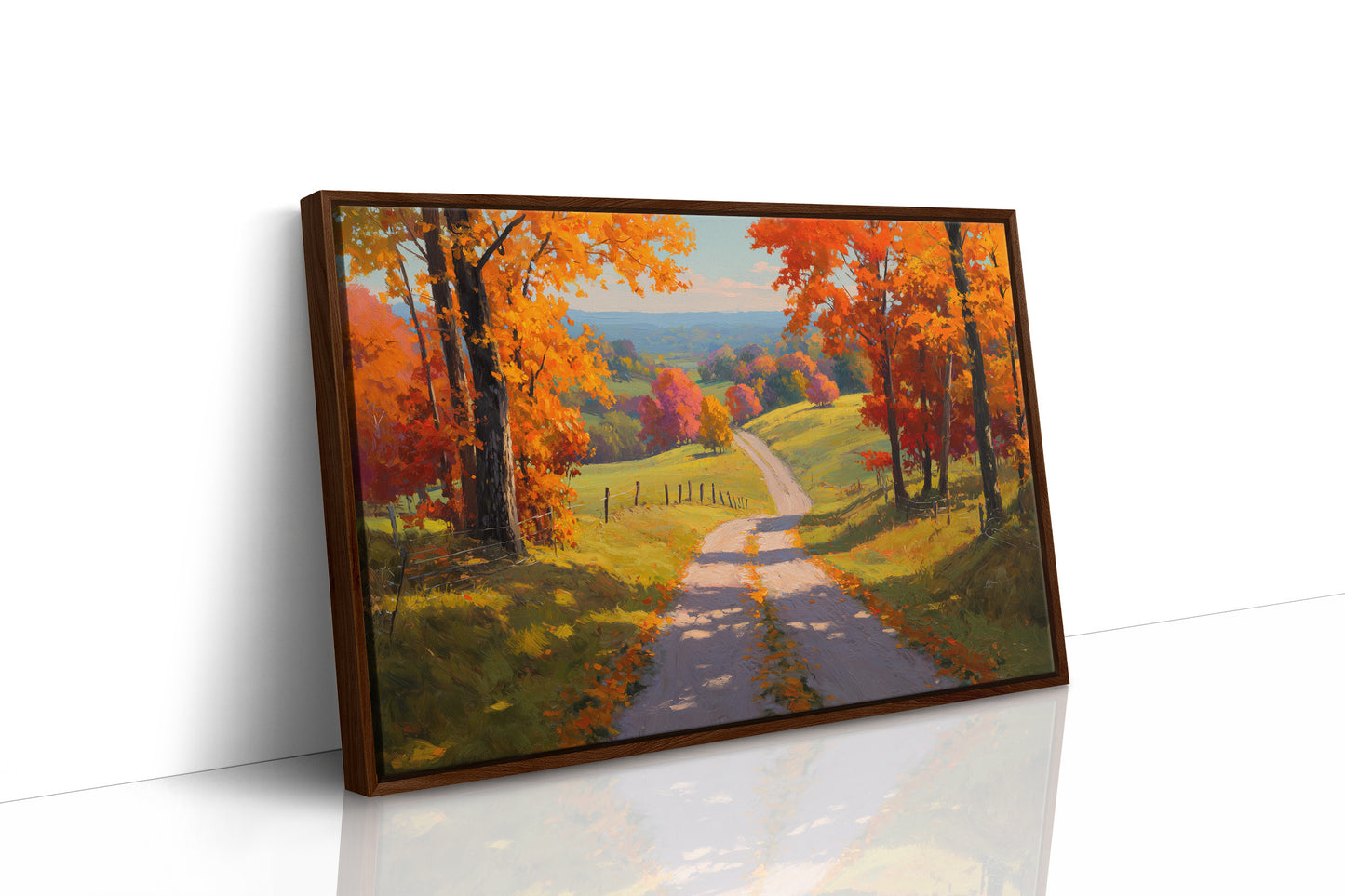 Where the Autumn Road Bends