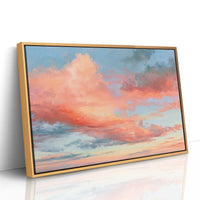 Coral Skies At Dusk