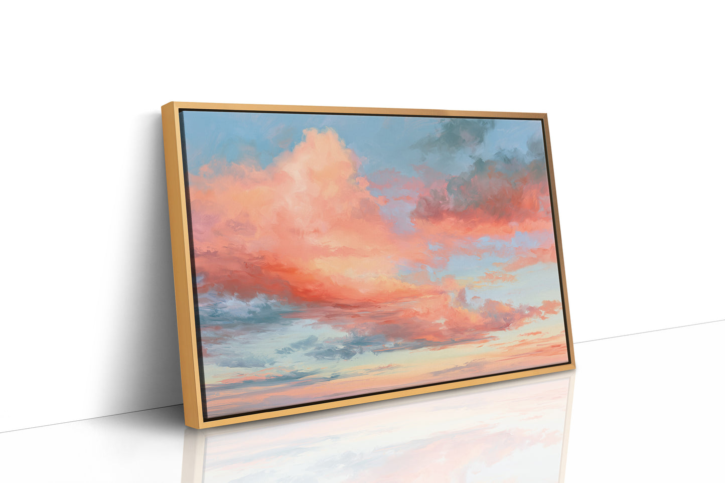 Coral Skies At Dusk