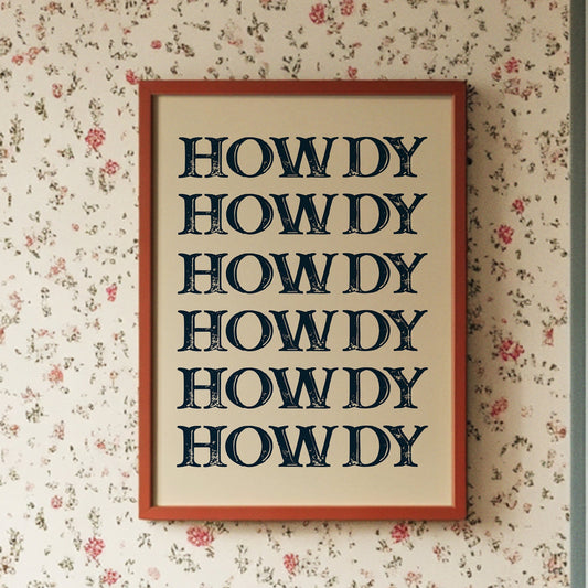 Six Ways to Say Howdy