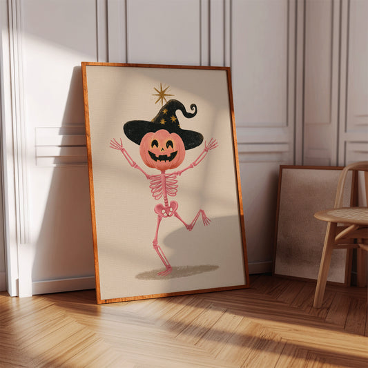 A Skeleton's Delightful Dance