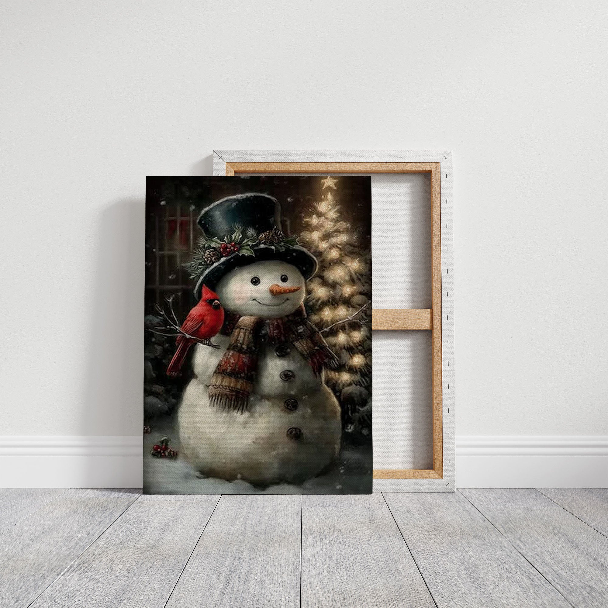 Winter Friends Share Midnight Stories
