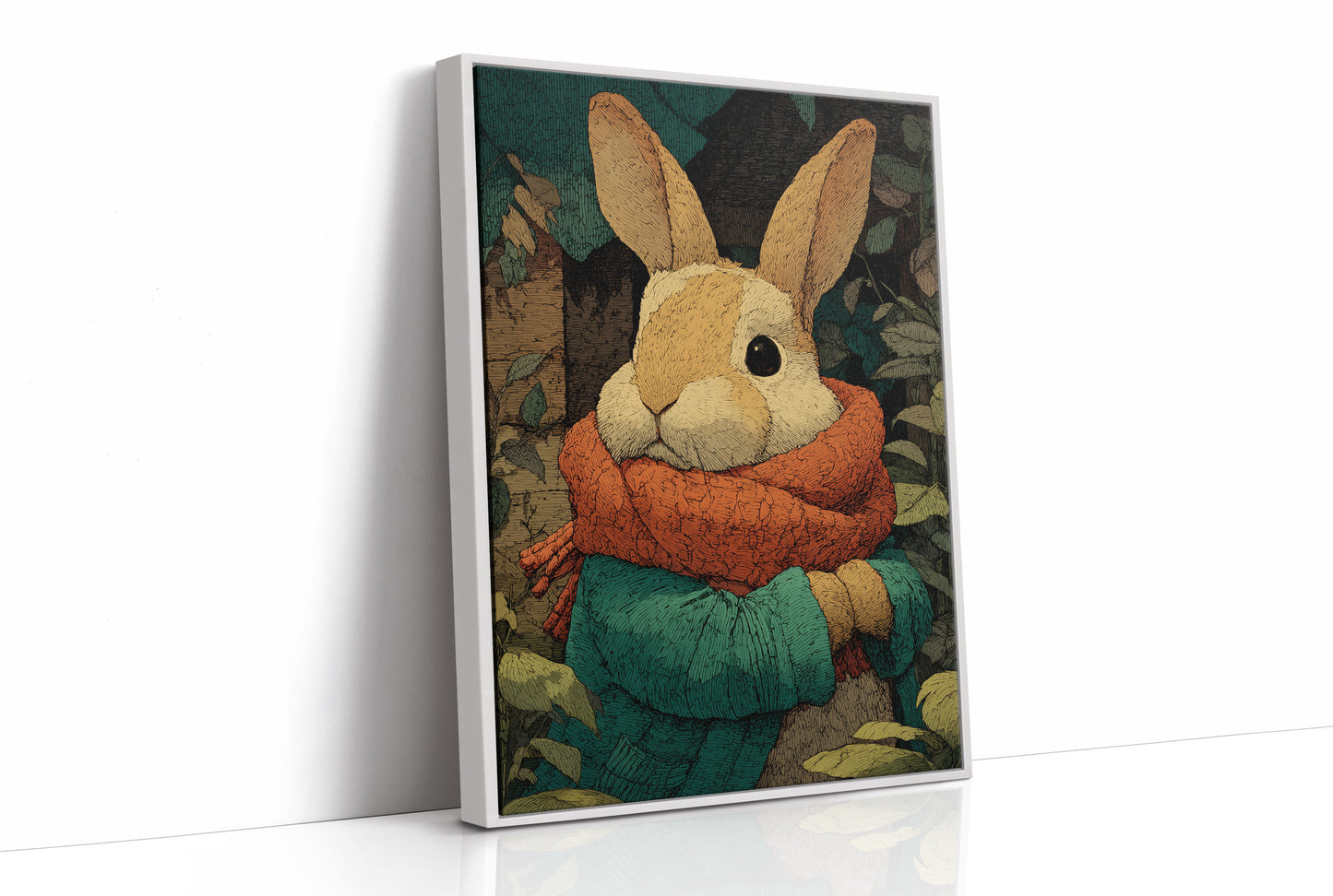 Bundled Up Bunny