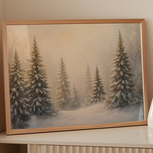 Silent Snow Wraps Pine Dreams