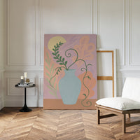 Sunny Fruit Bowl on Blue