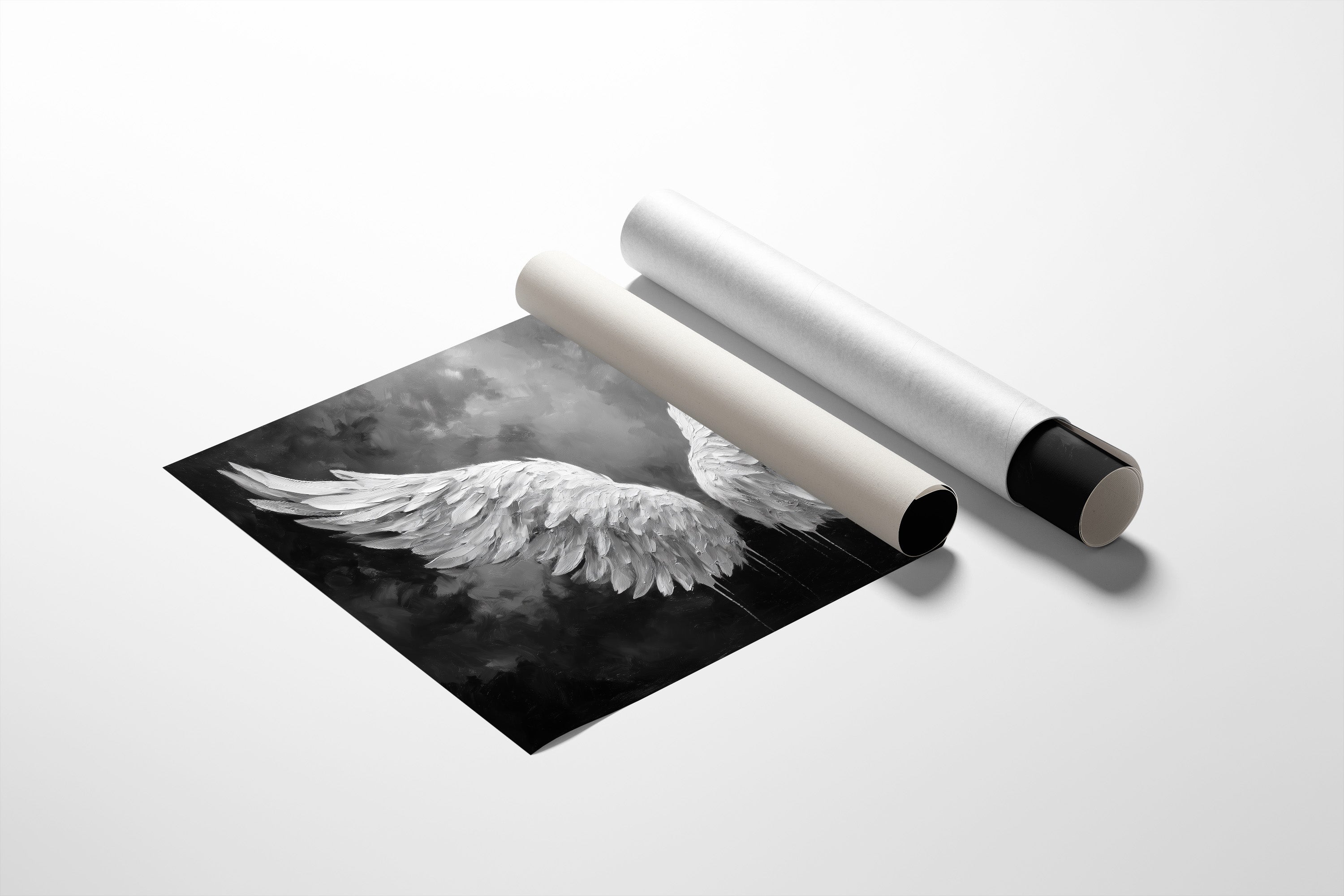 Wings Against Stormy Skies