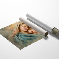 Sacred Embrace Within Celestial Light