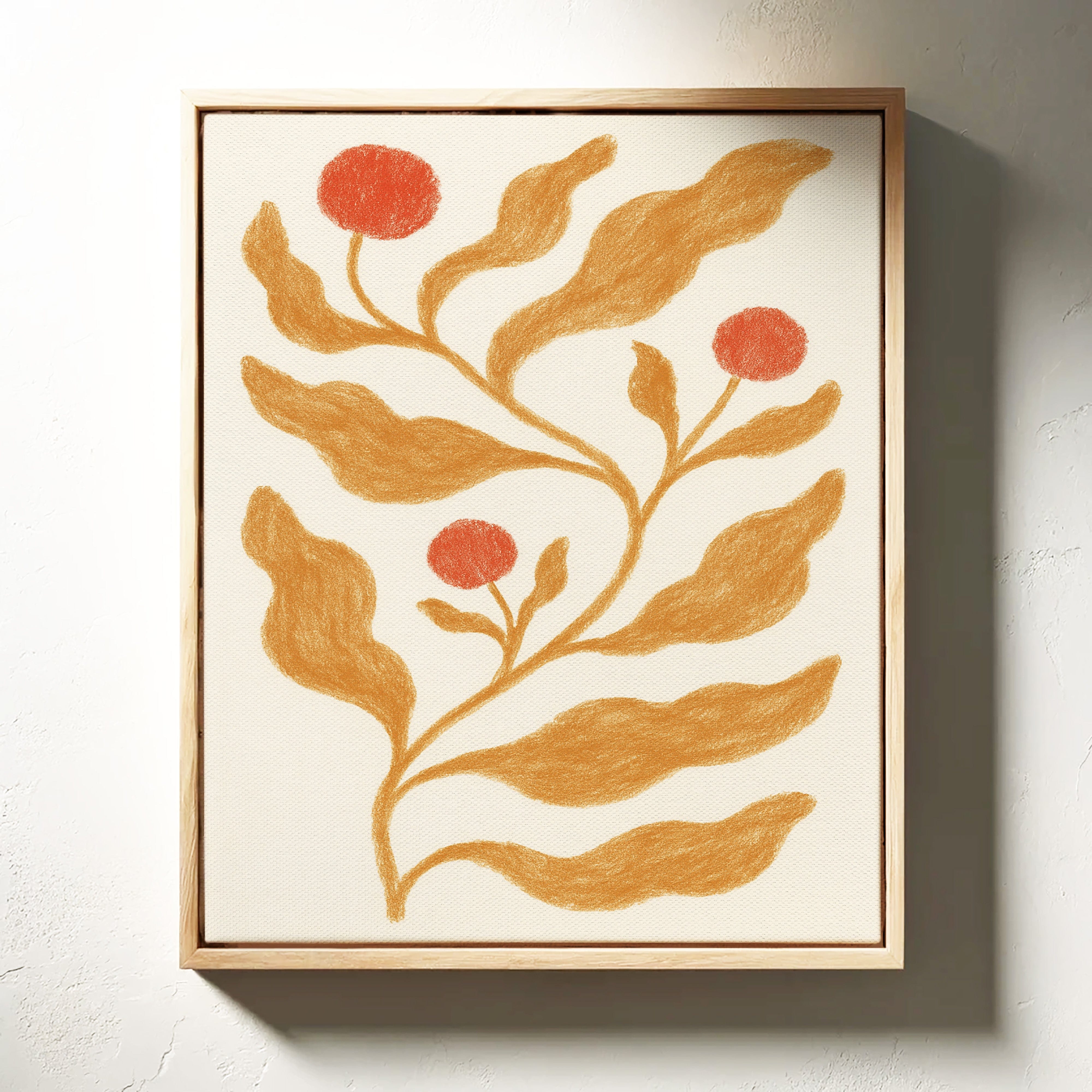 Golden Leaves Hold Coral Stories