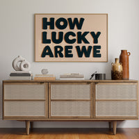 Fortune Smiles In Bold Letters