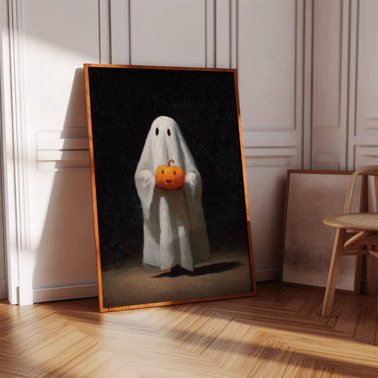 The Pumpkin's Gentle Embrace