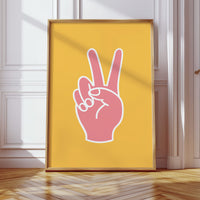 Peace Signs Paint Summer Skies