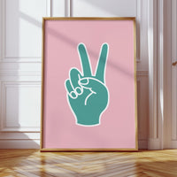 Peace Signs Paint Summer Stories