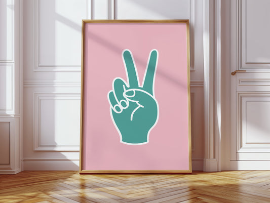 Peace Signs Paint Summer Stories