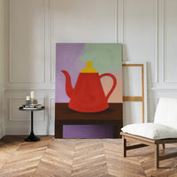 Red Teapot Still Life