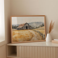 Autumn Fields Lead Home Again