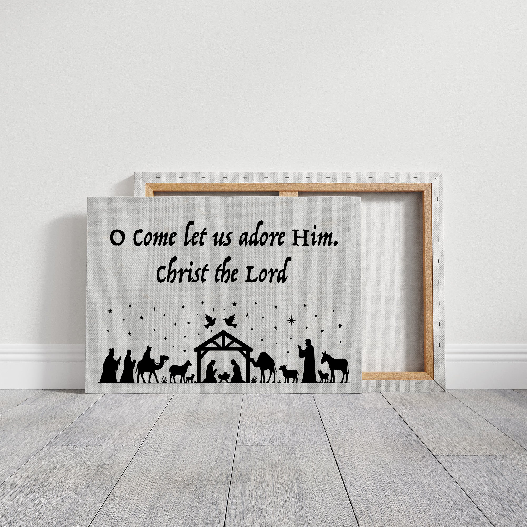 Sacred Story Among Wooden Shelves