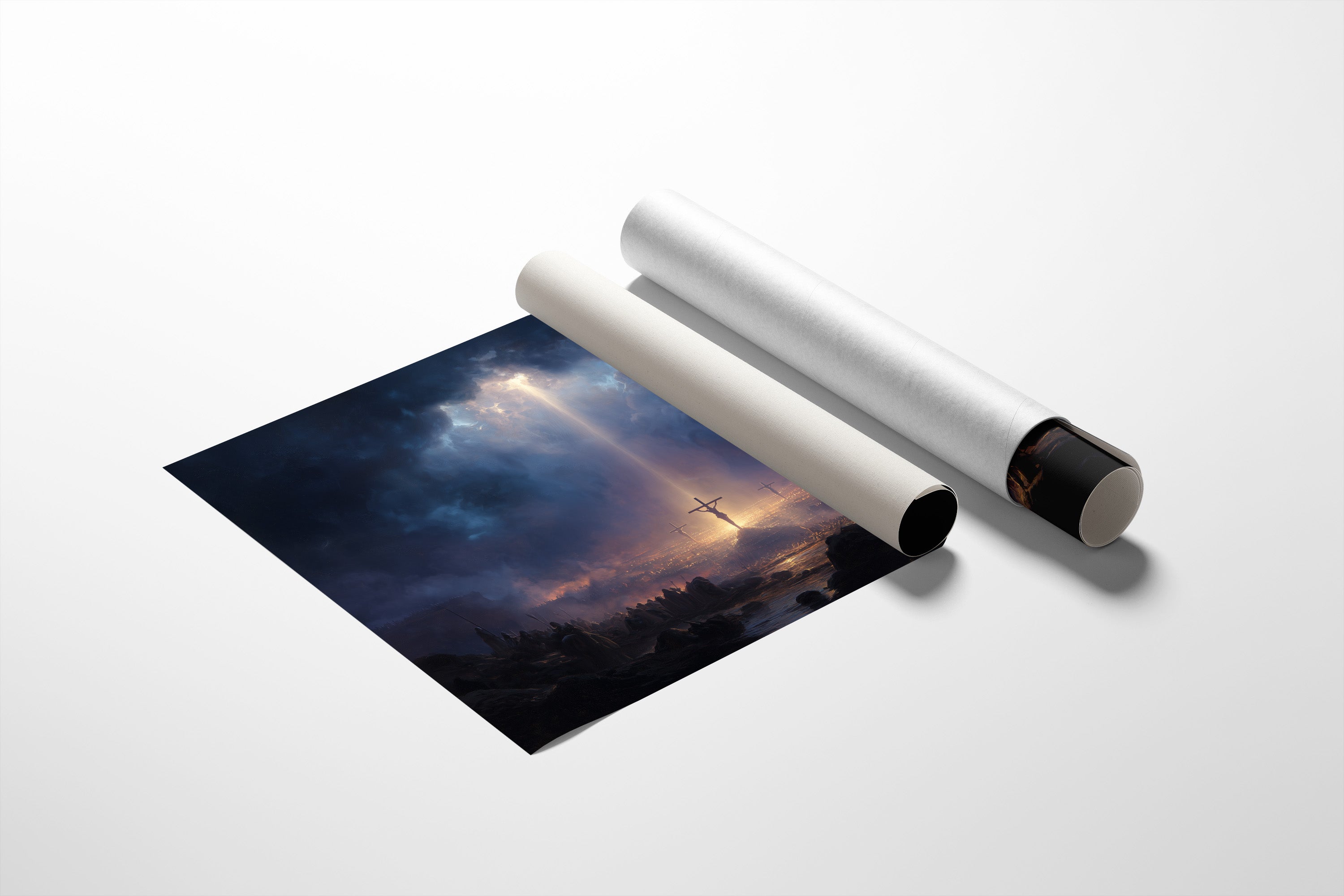 Light Pierces The Gathering Storm