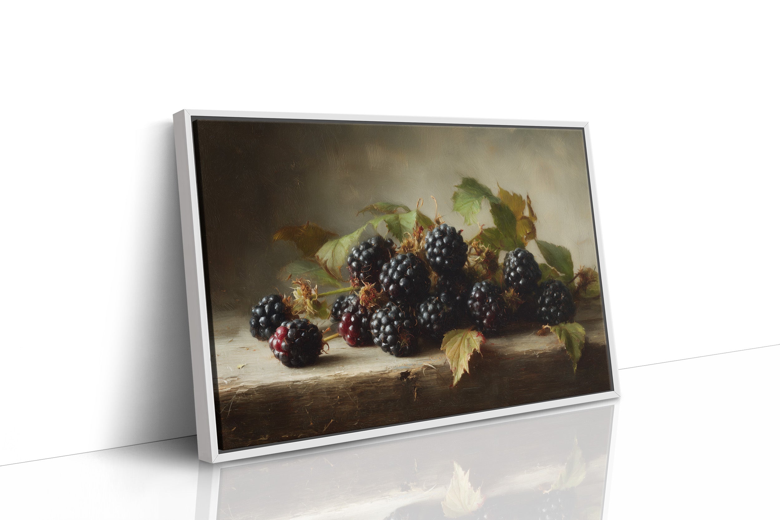 Blackberries Among Literary Treasures