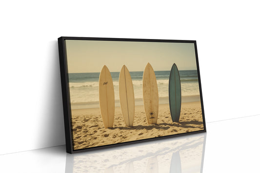 Golden Hour Surfboard Lineup