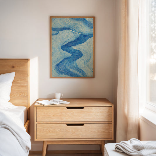 Currents of Blue and White