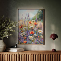 Fields Awash With Colorful Blooms