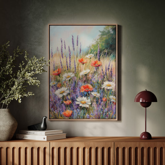 Fields Awash With Colorful Blooms