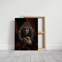 Velvet Secrets Behind Silver Frame