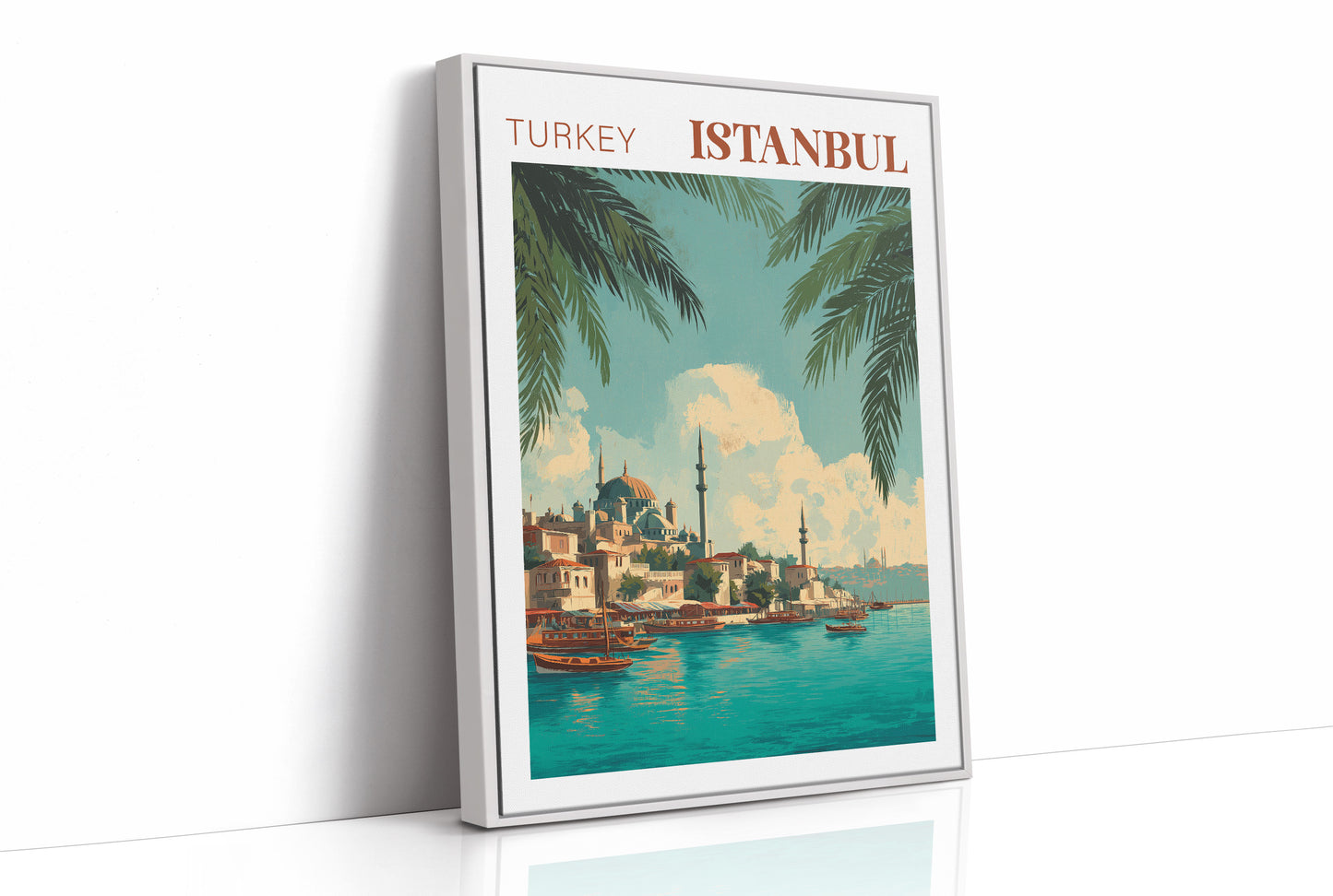 Golden Light Over Istanbul