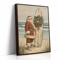 Santa's Coastal Christmas, Oils