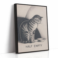 Half Empty Cat