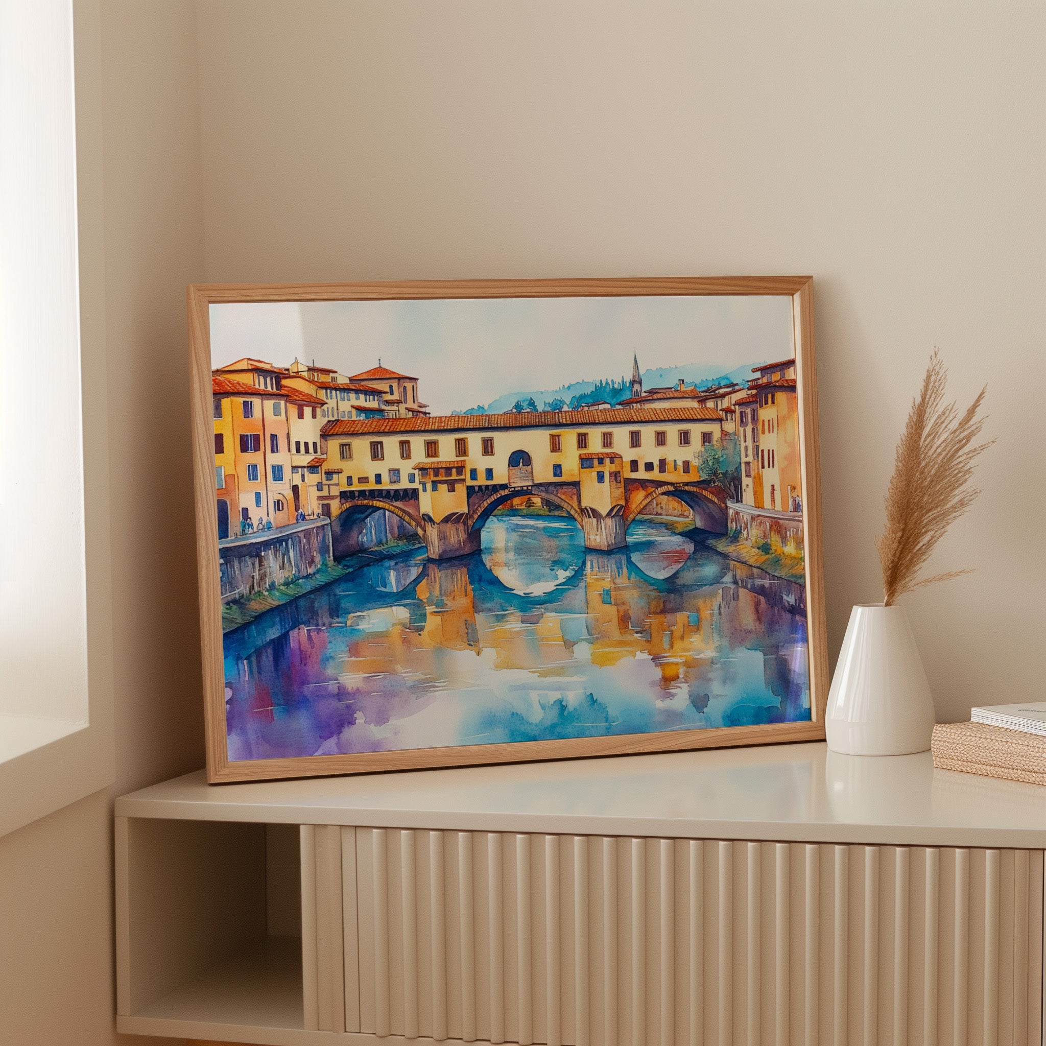 Ponte Vecchio Mirrors Summer Dreams