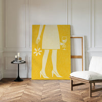 Daisy and Bubbles in Yellow