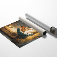 Holy Night Among Literary Shelves