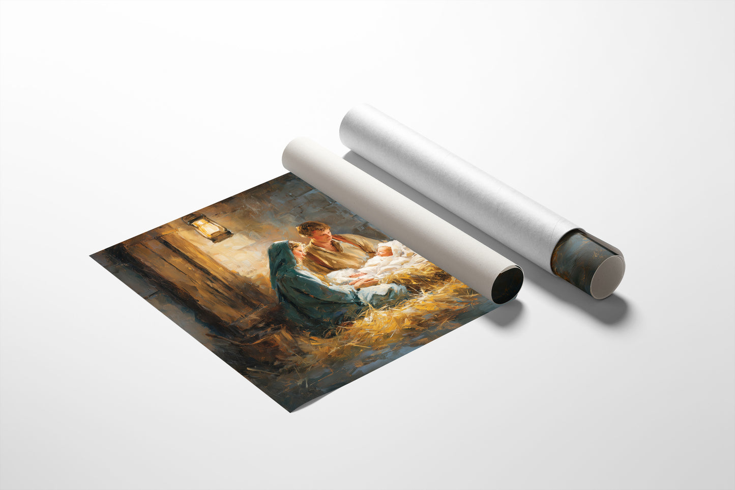 Holy Night Among Literary Shelves