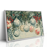 Speckled Glass, Sprigs Of Red