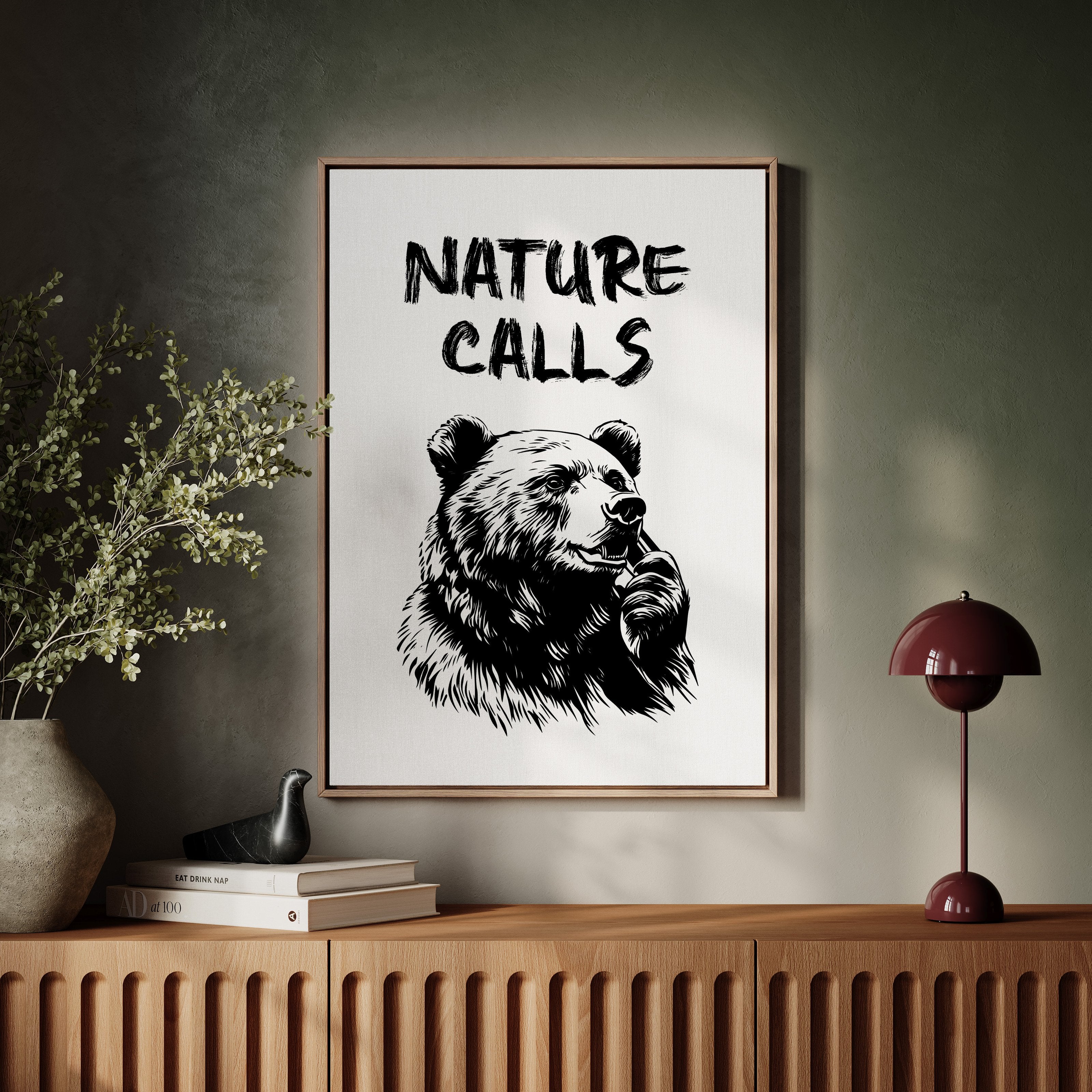 Wild Bears Think Deep Thoughts