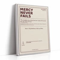 Mercy Never Fails