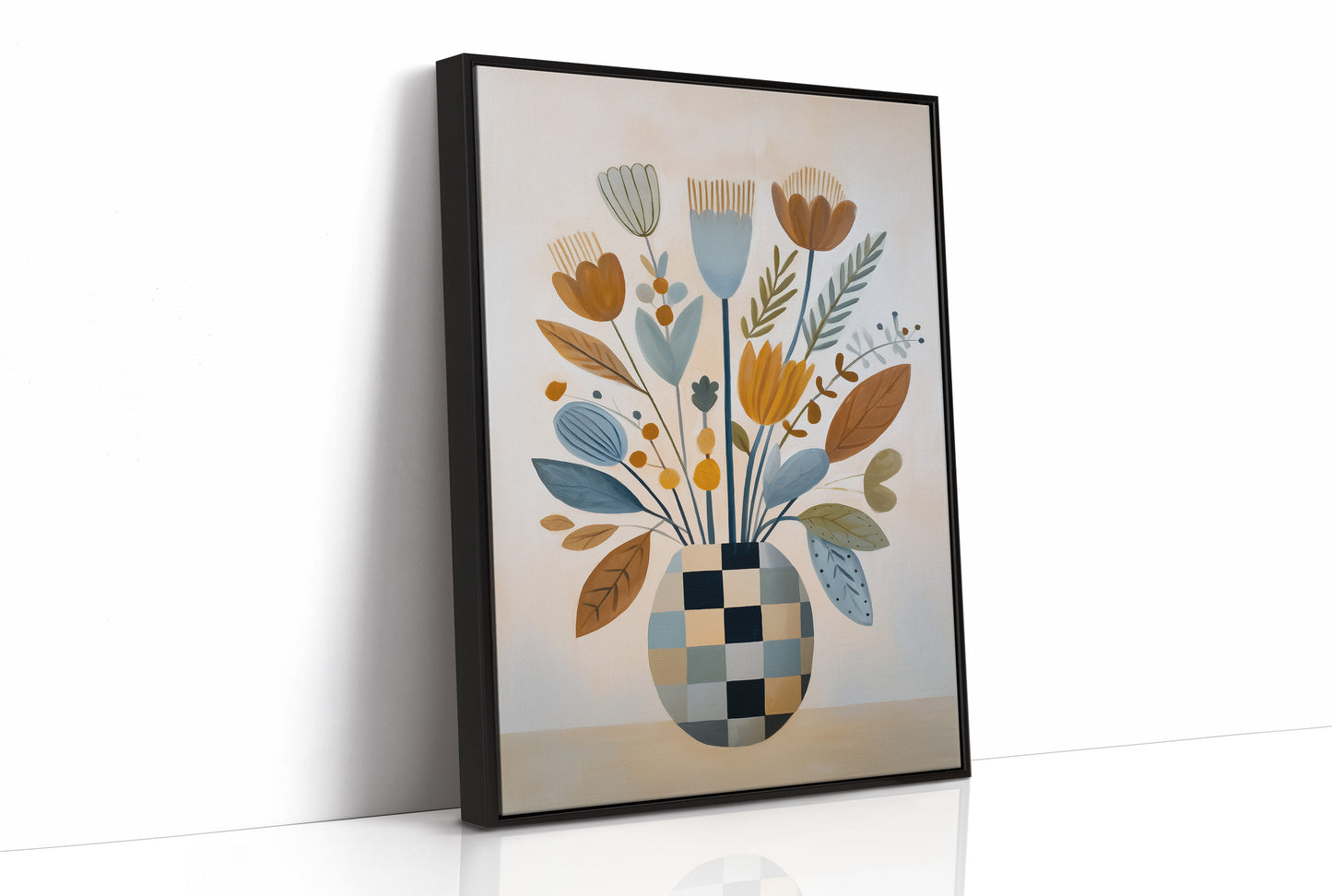 Geometric Vessel, Botanical Dreams