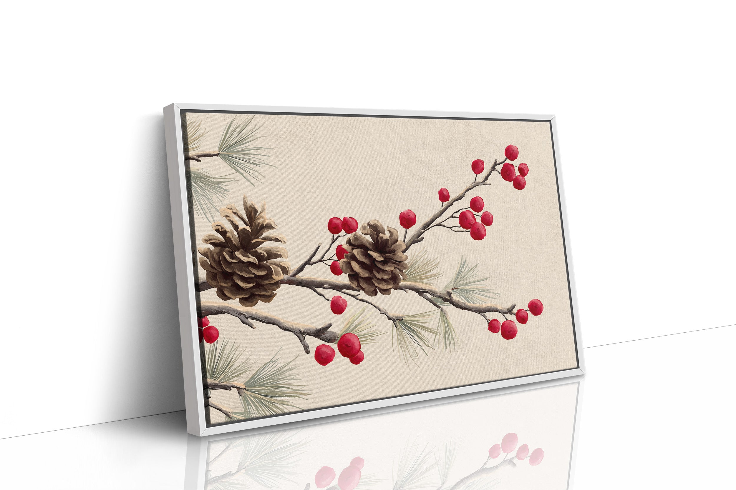 Winter Berries Paint December's Story